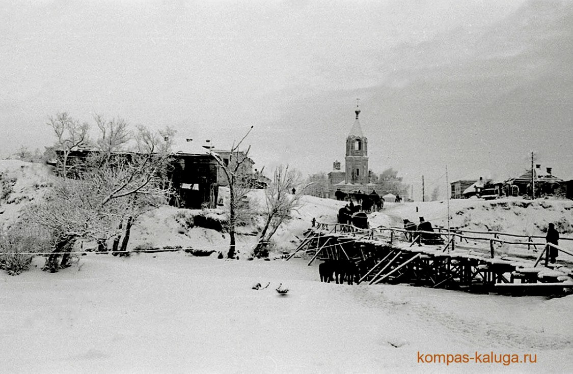 Церковь Николая Чудотворца, Тарутино (Жуковский район, Калужская область). архивная фотография