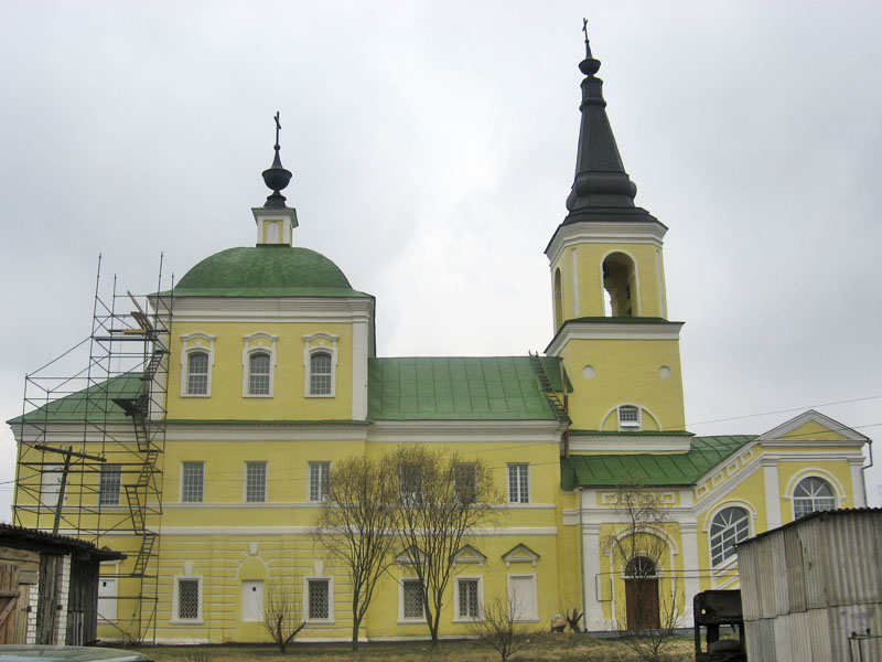 Церковь Петра и Павла, Севск (Севский район, Брянская область). общий вид в ландшафте
