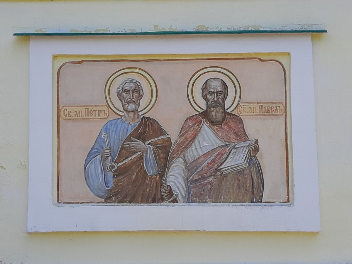 Церковь Петра и Павла, Севск (Севский район, Брянская область). дополнительная информация, Фрагмент западного фасада