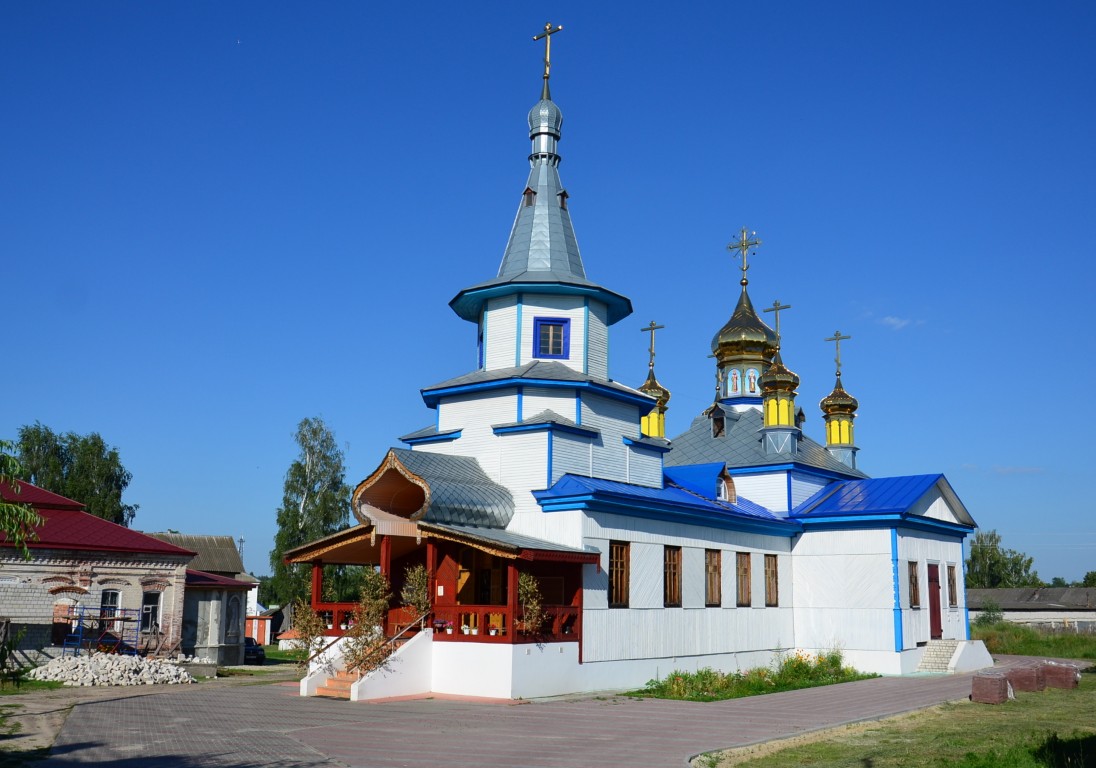 Церковь Успения Пресвятой Богородицы, Климово (Климовский район, Брянская область). фасады