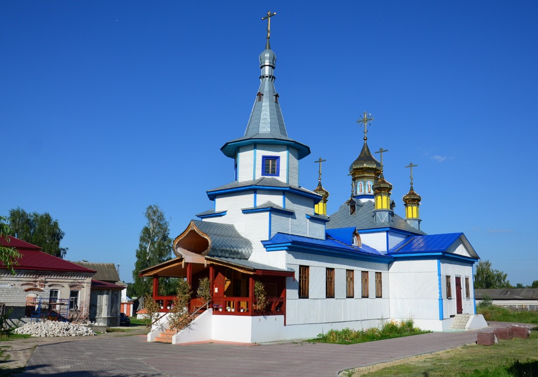 Климово. Церковь Успения Пресвятой Богородицы. фасады