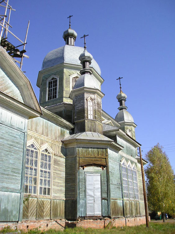 Церковь Георгия Победоносца, Елионка (Стародубский район и г. Стародуб, Брянская область). архитектурные детали