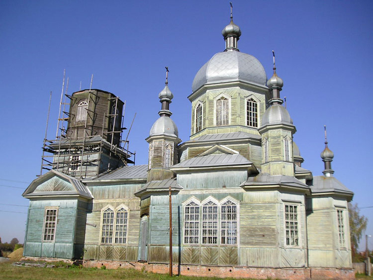 Церковь Георгия Победоносца, Елионка (Стародубский район и г. Стародуб, Брянская область). документальные фотографии