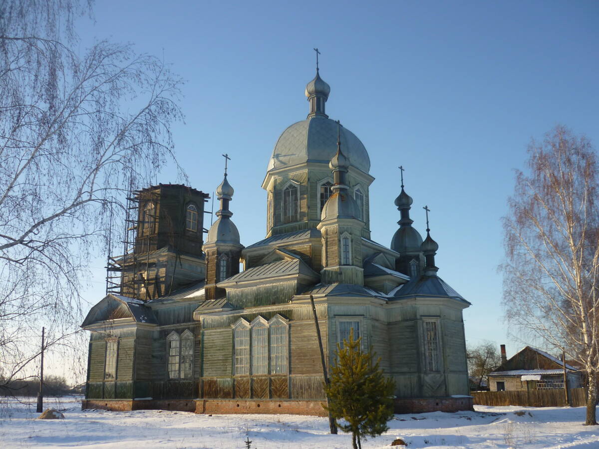 Церковь Георгия Победоносца, Елионка (Стародубский район и г. Стародуб, Брянская область). документальные фотографии