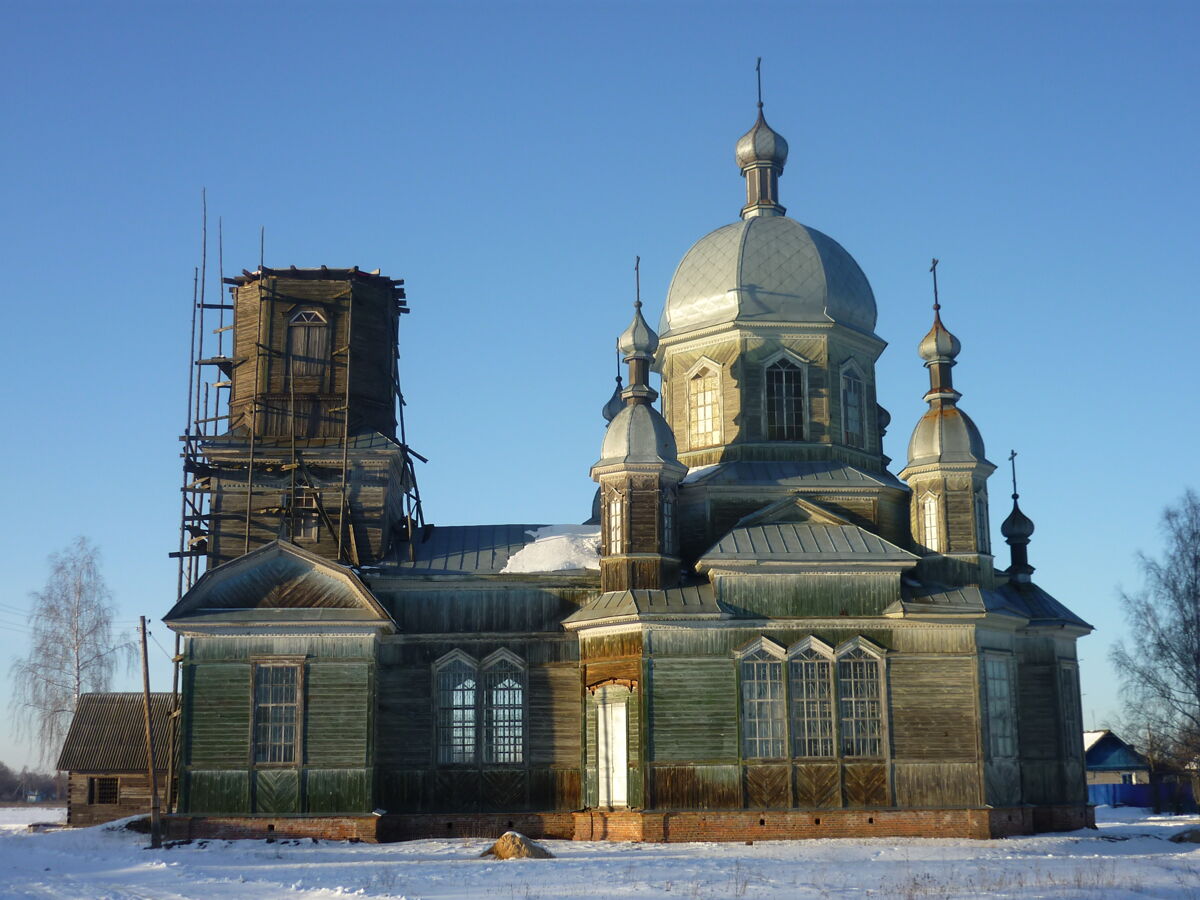 Церковь Георгия Победоносца, Елионка (Стародубский район и г. Стародуб, Брянская область). документальные фотографии