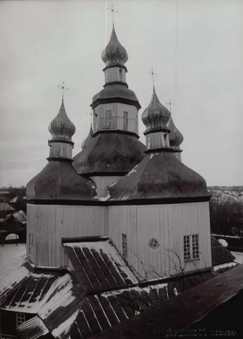 Церковь Николая Чудотворца, Новый Ропск (Климовский район, Брянская область). архивная фотография, Фотограф Ушаков Н.Н. Начало XX века 