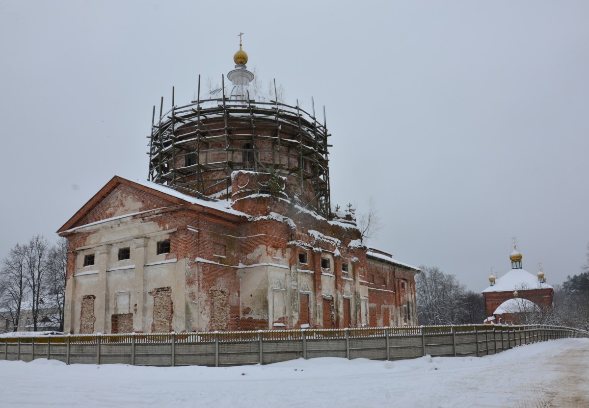 Климовский Покровский монастырь, Климово (Климовский район, Брянская область). фасады