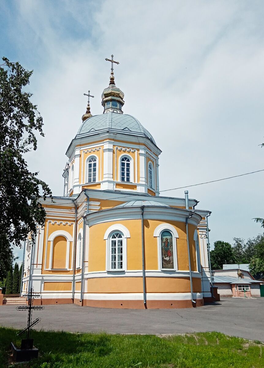 Собор Чуда Архистратига Михаила, Новозыбков (Новозыбковский район и г. Новозыбков, Брянская область). фасады, Вид на храм с востока