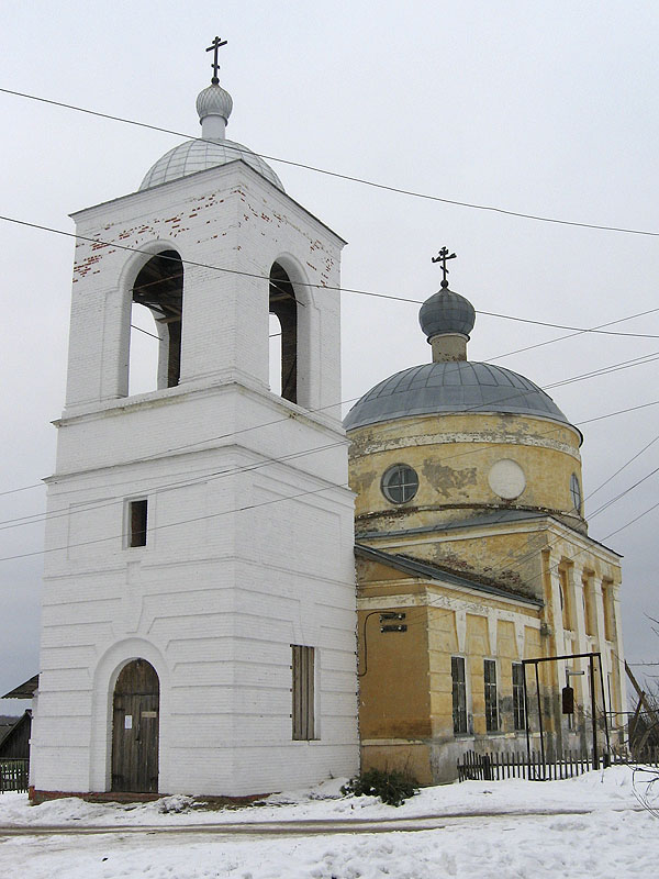 Церковь Митрофана Воронежского, Рябчевск (Трубчевский район, Брянская область). фасады