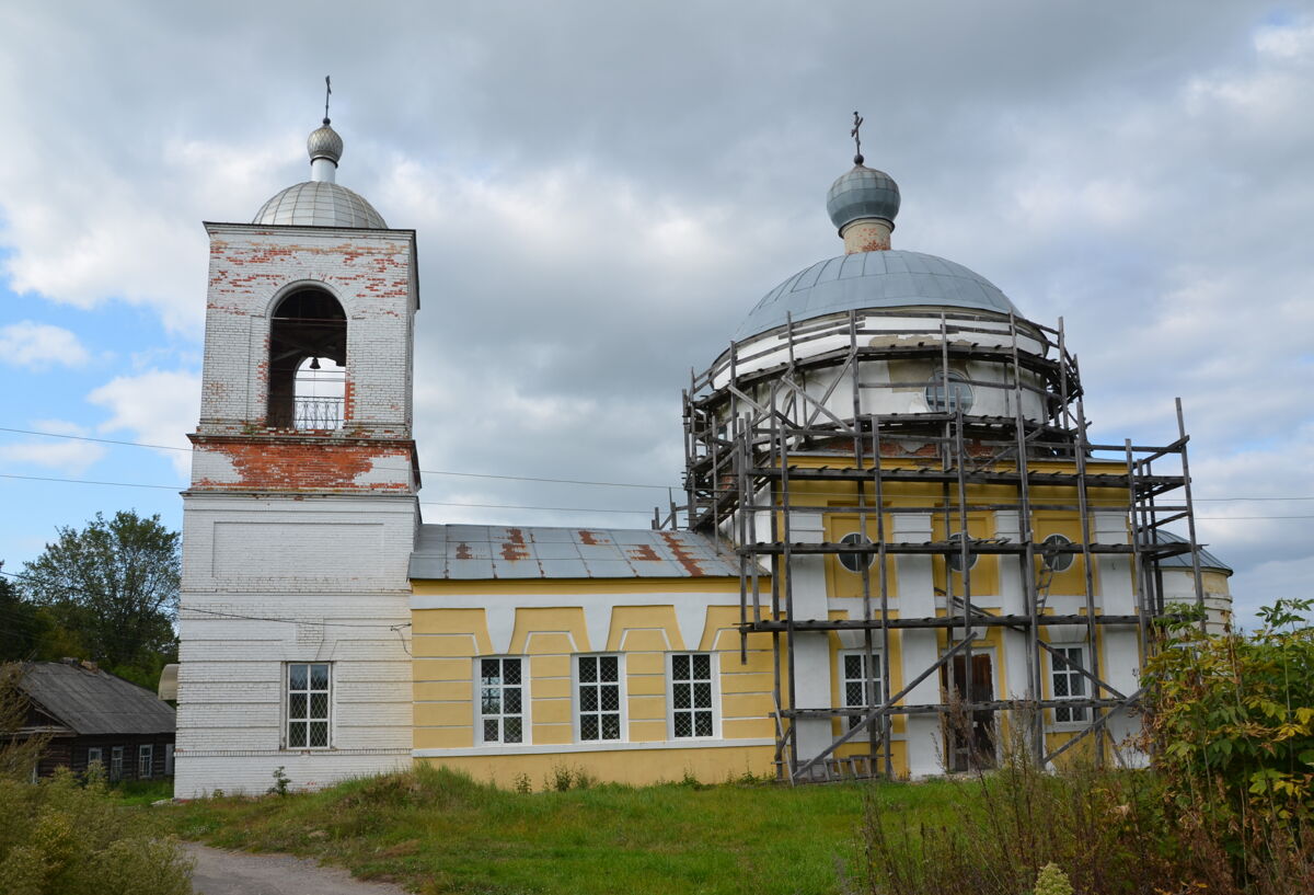 Церковь Митрофана Воронежского, Рябчевск (Трубчевский район, Брянская область). фасады