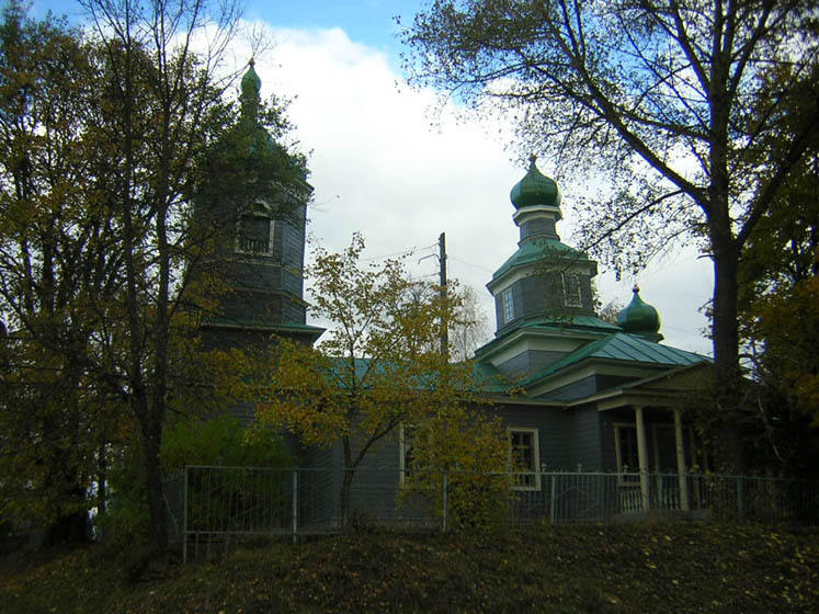 Красный Рог. Церковь Успения Пресвятой Богородицы. фасады