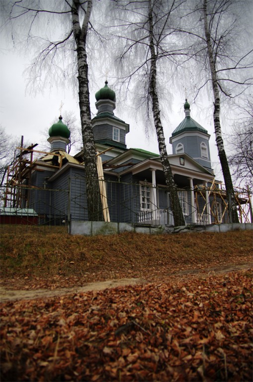 Церковь Успения Пресвятой Богородицы, Красный Рог (Почепский район, Брянская область). художественные фотографии