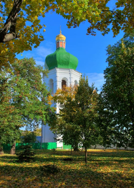 Чернигов. Успенский Елецкий женский монастырь. архитектурные детали, Колокольня