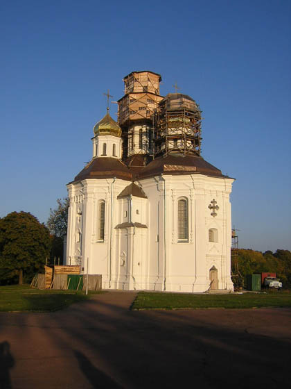 Чернигов. Церковь Екатерины. фасады