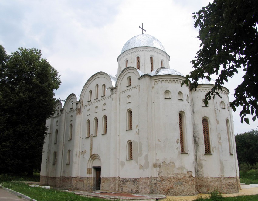 Собор Бориса и Глеба, Чернигов (Черниговский район, Украина, Черниговская область). общий вид в ландшафте