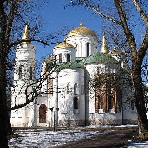 Чернигов. Собор Спаса Преображения. фасады