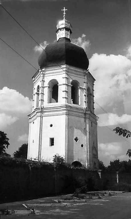 Чернигов. Успенский Елецкий женский монастырь. архивная фотография, Колокольня, 1956 г.