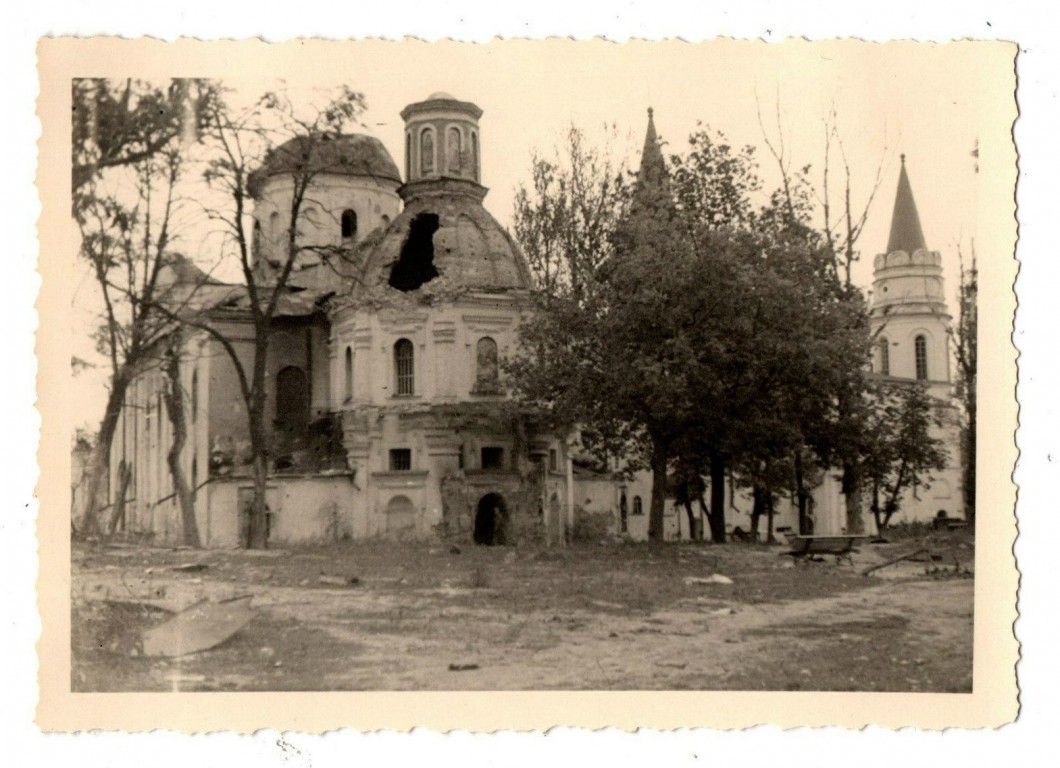Собор Бориса и Глеба, Чернигов (Черниговский район, Украина, Черниговская область). архивная фотография, Фото 1941 г. с аукциона e-bay.de