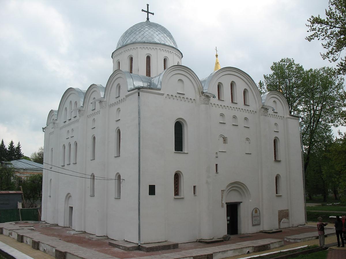 фасады. Собор Бориса и Глеба, Чернигов (Черниговский район, Украина, Черниговская область)