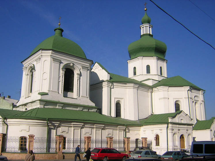 Киев. Церковь Николая Чудотворца (Притиско-Микольская). фасады