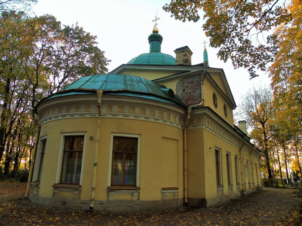 Фрунзенский район. Церковь Воскресения Словущего на Литераторских мостках. фасады