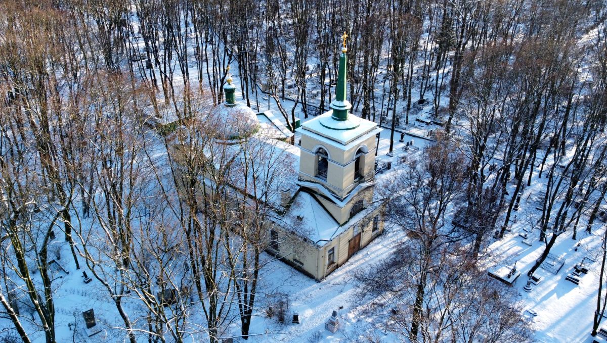 Церковь Воскресения Словущего на Литераторских мостках, Фрунзенский район (Санкт-Петербург, г. Санкт-Петербург). общий вид в ландшафте