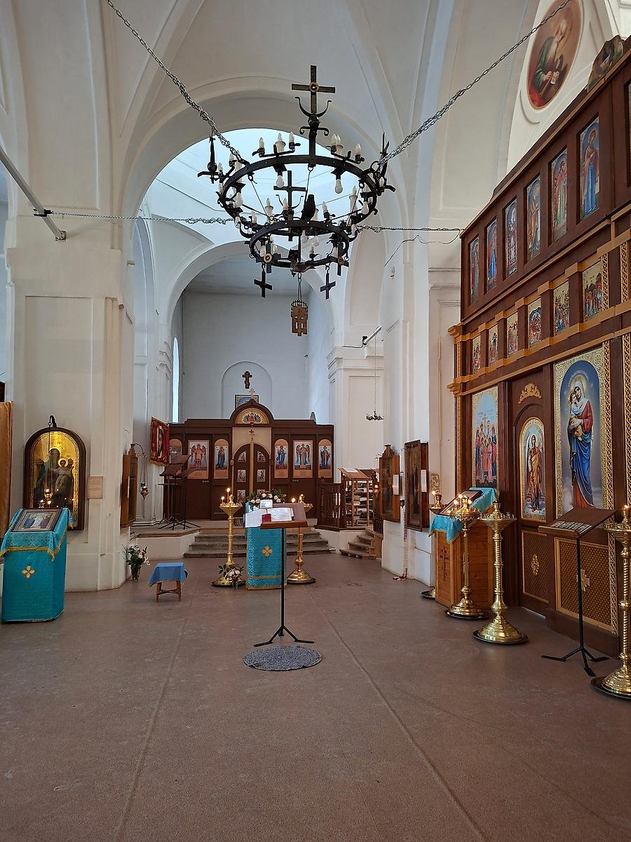 Северный придел, интерьер и убранство. Собор Воздвижения Креста Господня, Центральный район (Санкт-Петербург, г. Санкт-Петербург)