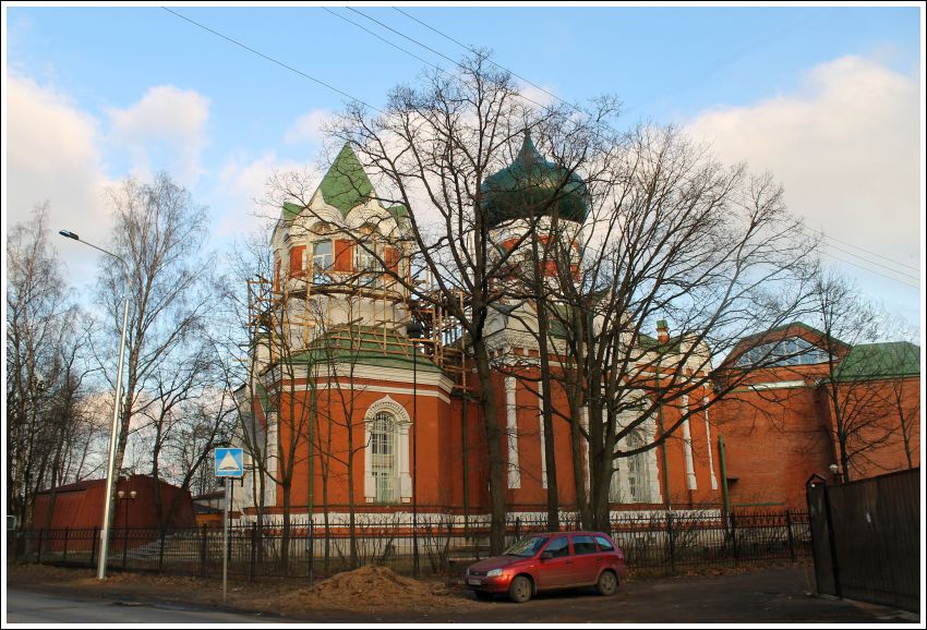 Церковь на выборгском шоссе в озерках санкт петербург