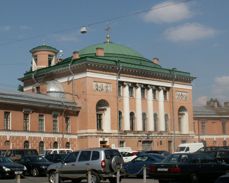 Церковь Спаса Нерукотворного образа в здании Конюшенного ведомства, Центральный район (Санкт-Петербург, г. Санкт-Петербург). фасады