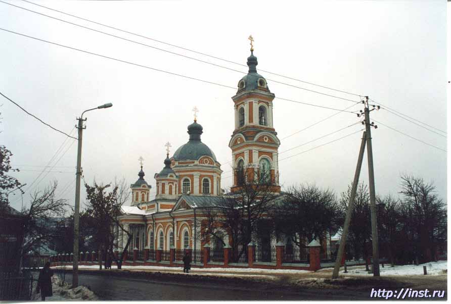 Церковь Вознесения Господня, Курск (Курск, город, Курская область). общий вид в ландшафте
