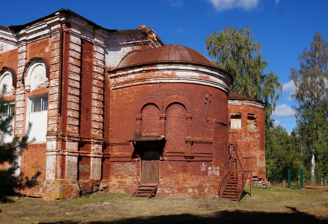 Церковь Воскресения Христова, Собинка (Собинский район, Владимирская область). архитектурные детали, Апсида