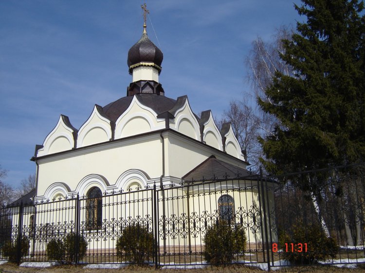 Звенигород. Церковь Богоявления Господня на Городке. фасады