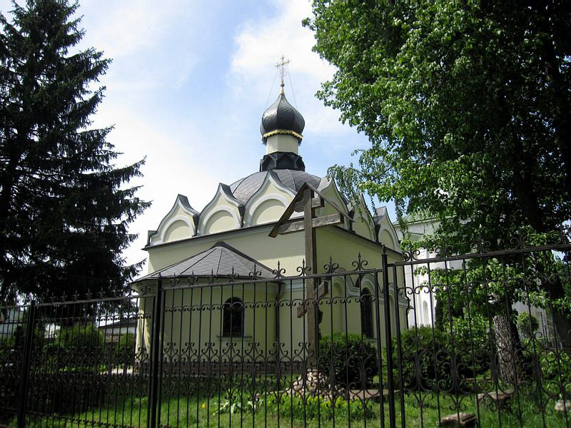 Звенигород. Церковь Богоявления Господня на Городке. фасады