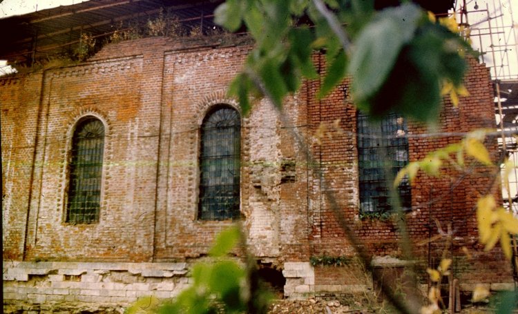Церковь Троицы Живоначальной в Борисове, Орехово-Борисово Северное (Южный административный округ (ЮАО), г. Москва). дополнительная информация, Октябрь 1988 г.