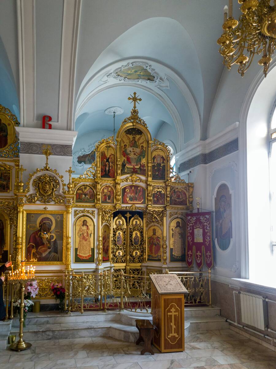 Церковь Троицы Живоначальной в Борисове, Орехово-Борисово Северное (Южный административный округ (ЮАО), г. Москва). интерьер и убранство