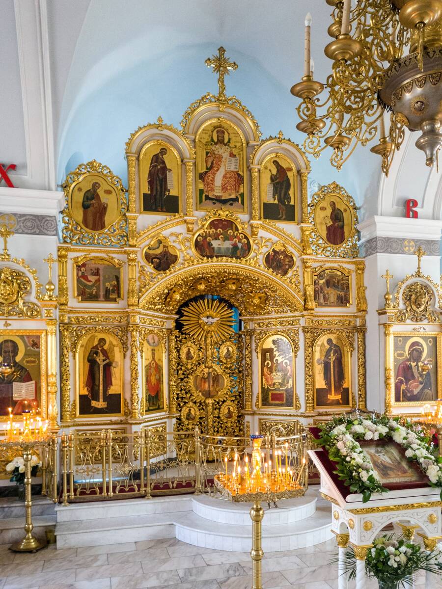 Церковь Троицы Живоначальной в Борисове, Орехово-Борисово Северное (Южный административный округ (ЮАО), г. Москва). интерьер и убранство