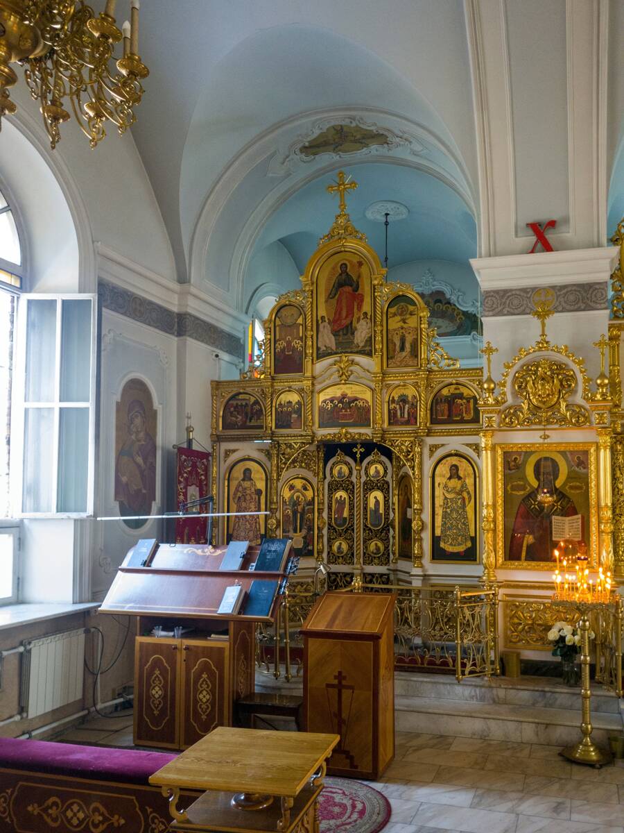 Церковь Троицы Живоначальной в Борисове, Орехово-Борисово Северное (Южный административный округ (ЮАО), г. Москва). интерьер и убранство