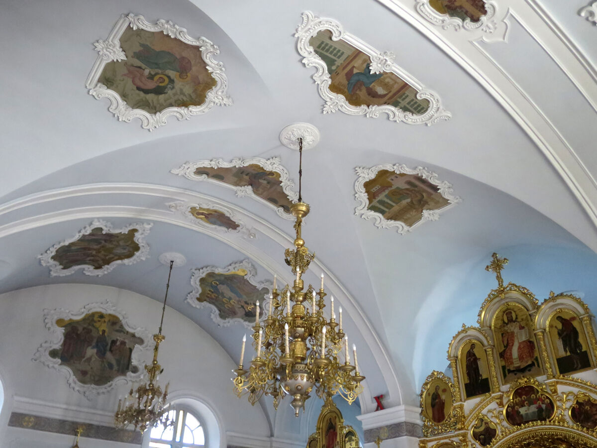 Церковь Троицы Живоначальной в Борисове, Орехово-Борисово Северное (Южный административный округ (ЮАО), г. Москва). интерьер и убранство