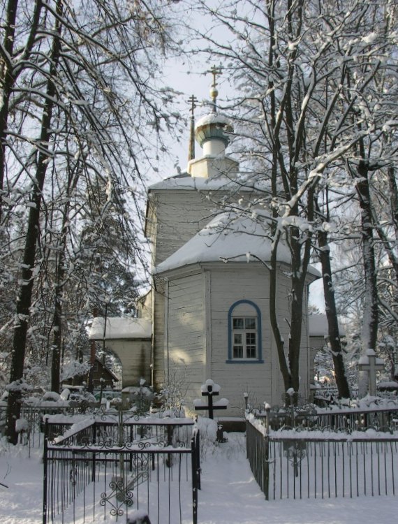 Церковь Сергия Радонежского, Троицкий (Истринский городской округ и ЗАТО Восход, Московская область). фасады, вид с востока