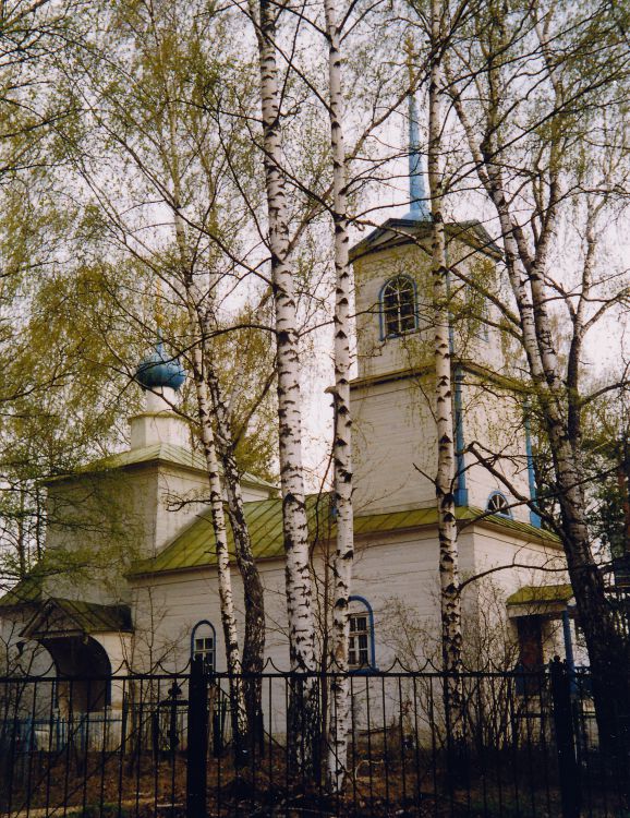 Троицкий. Церковь Сергия Радонежского. фасады