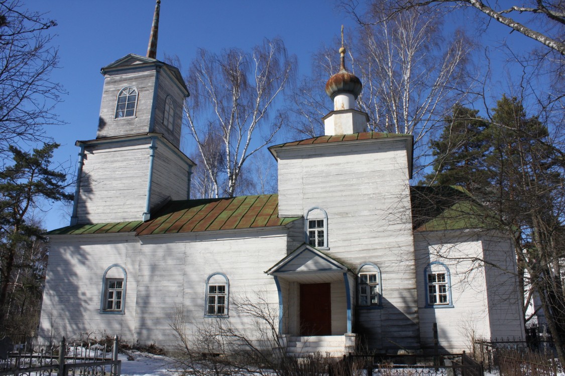 Троицкий. Церковь Сергия Радонежского. фасады