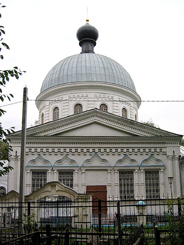 Балашиха. Церковь Спаса Преображения в Саввино. фасады, Основной объем, вид с юга