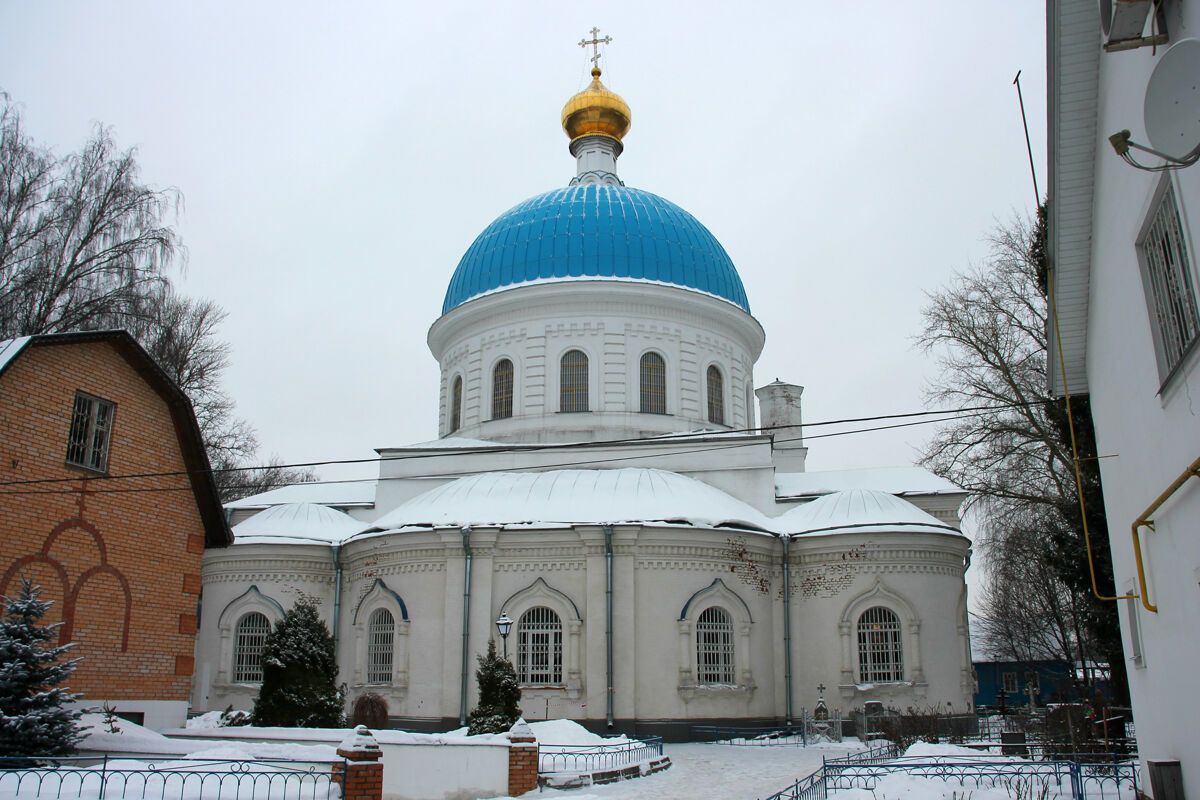 Церковь Преображения Господня в Саввино, Балашиха (Балашихинский городской округ и г. Реутов, Московская область). фасады, Восточный фасад