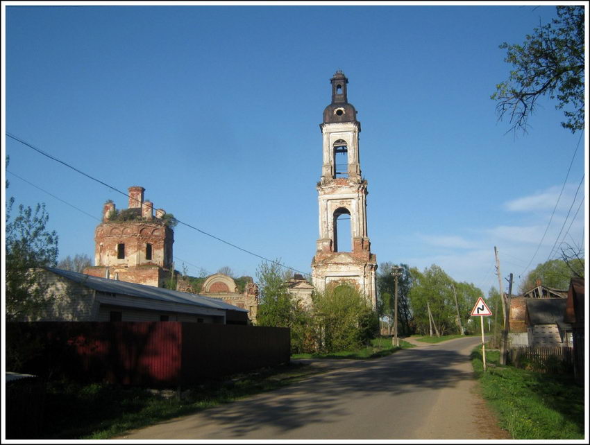 Церковь Воскресения Христова, Писцово (Комсомольский район, Ивановская область). фасады