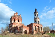 Церковь Воскресения Христова, Вид с северо-запада<br>, Писцово, Комсомольский район, Ивановская область