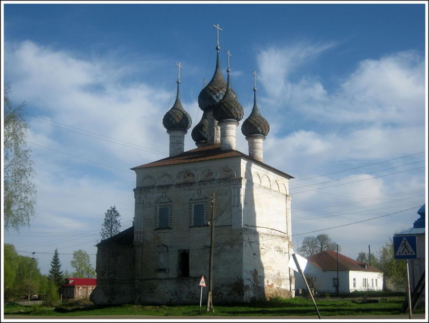Собор Троицы Живоначальной, Писцово (Комсомольский район, Ивановская область). фасады
