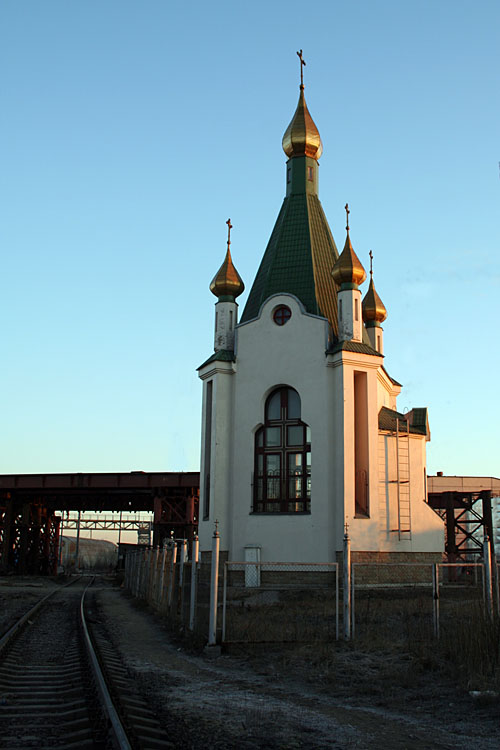 Московский район. Церковь Николая Чудотворца на ст. Предпортовая. фасады