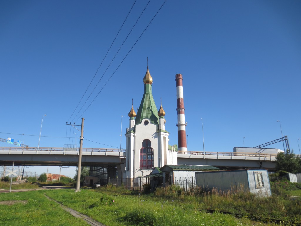 Московский район. Церковь Николая Чудотворца на ст. Предпортовая. фасады