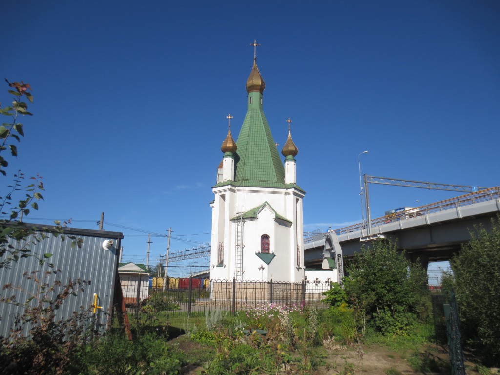 Московский район. Церковь Николая Чудотворца на ст. Предпортовая. фасады