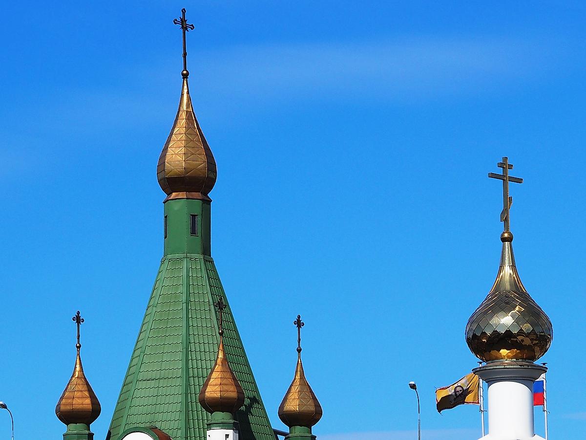 архитектурные детали. Церковь Николая Чудотворца на станции Предпортовая, Московский район (Санкт-Петербург, г. Санкт-Петербург)